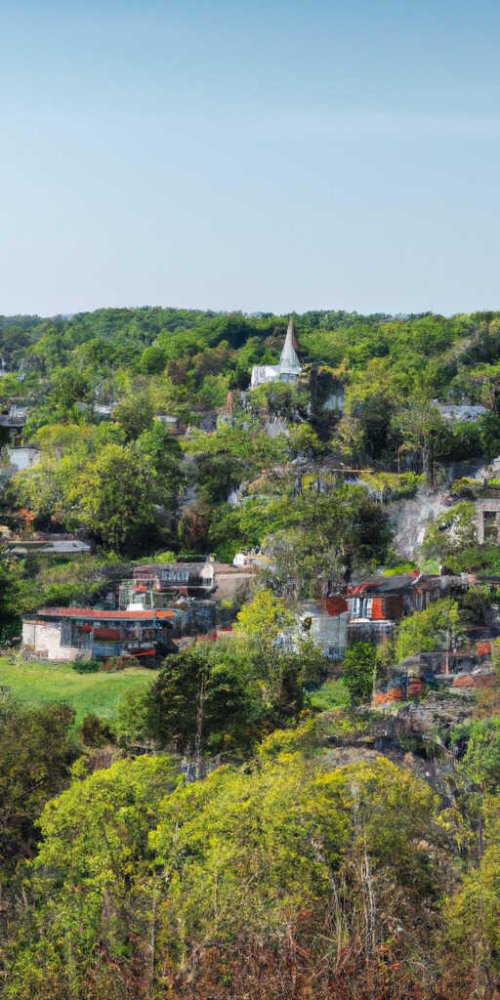 Cycling along Mount Gilead pathways