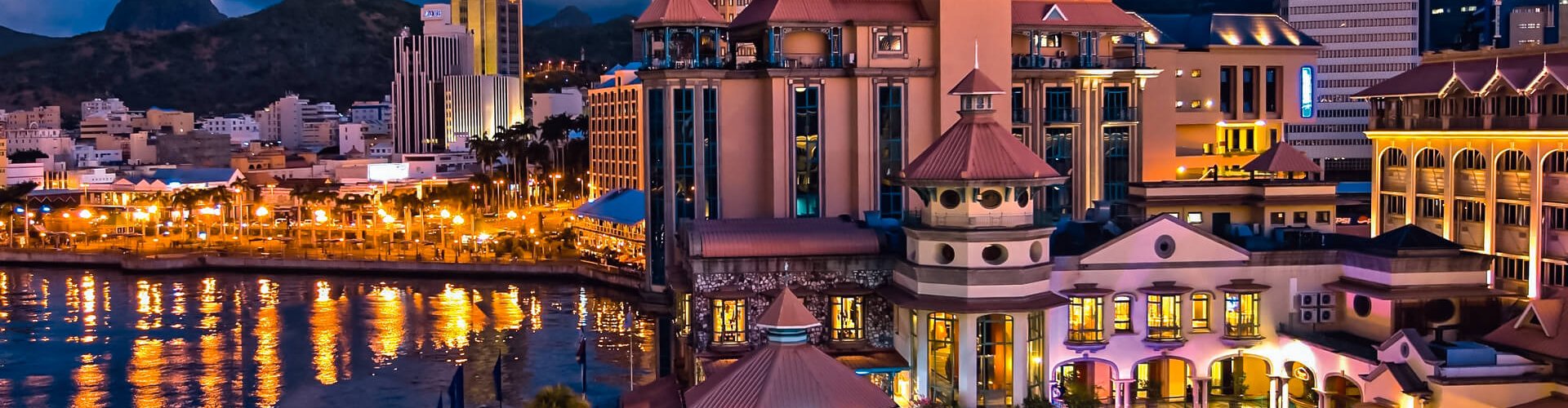 Skyline of Port Louis, MU