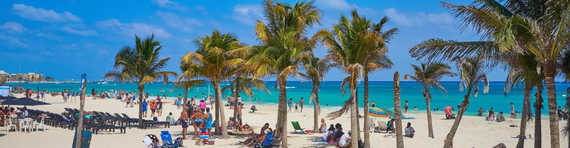 Evening riverside shot in Playa del Carmen, MX
