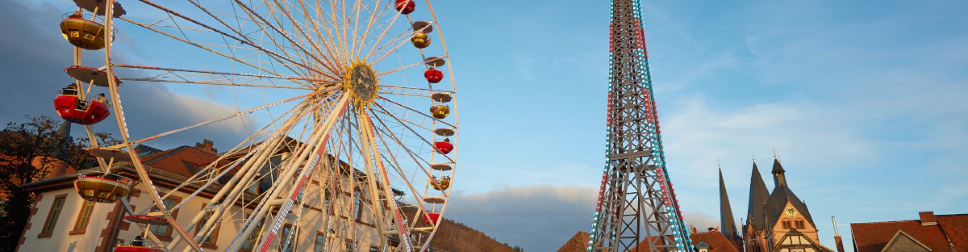 Skyline of Gelnhausen, DE
