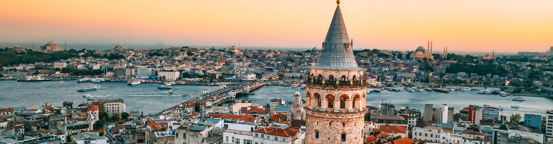 Skyline of Istanbul, TR