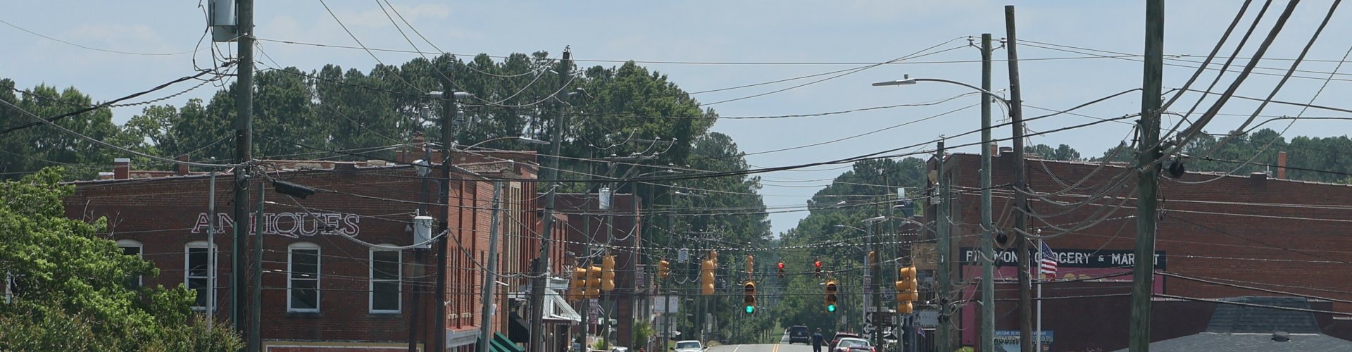 Skyline of Mount Gilead, OH, US