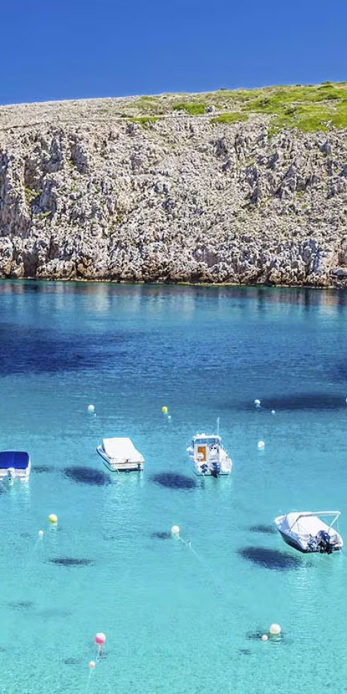 Bicycle lane in Menorca, ES