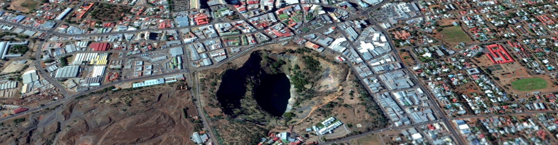 Evening riverside view Kimberley, ZA