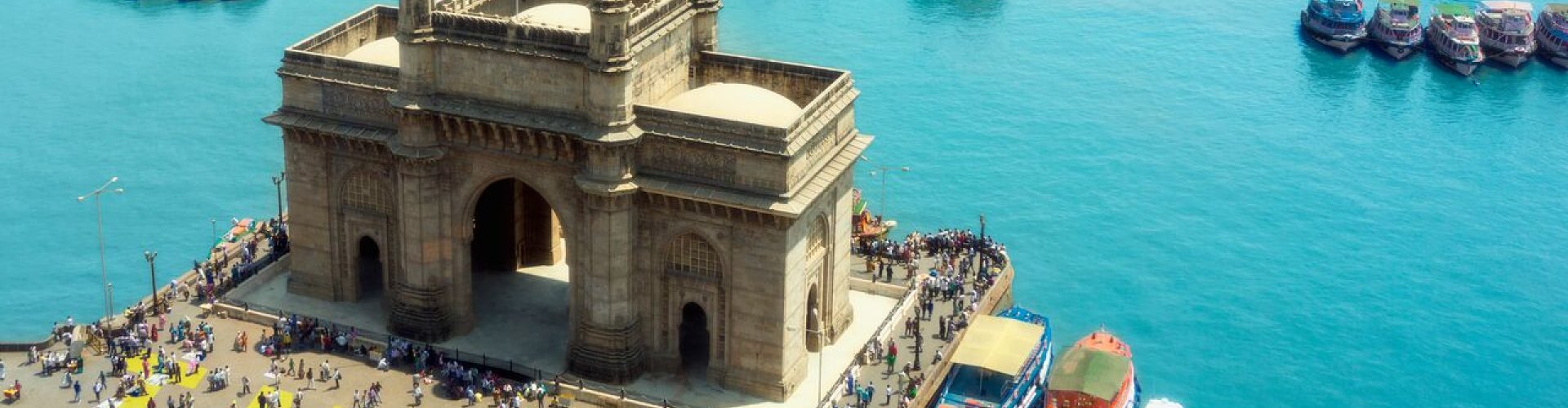 Evening riverside shot in Mumbai