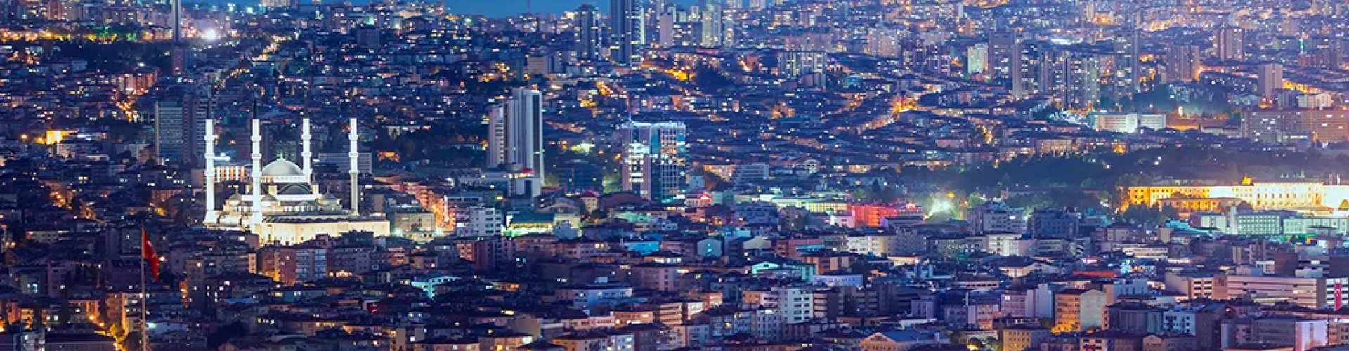 Skyline of Ankara, TR