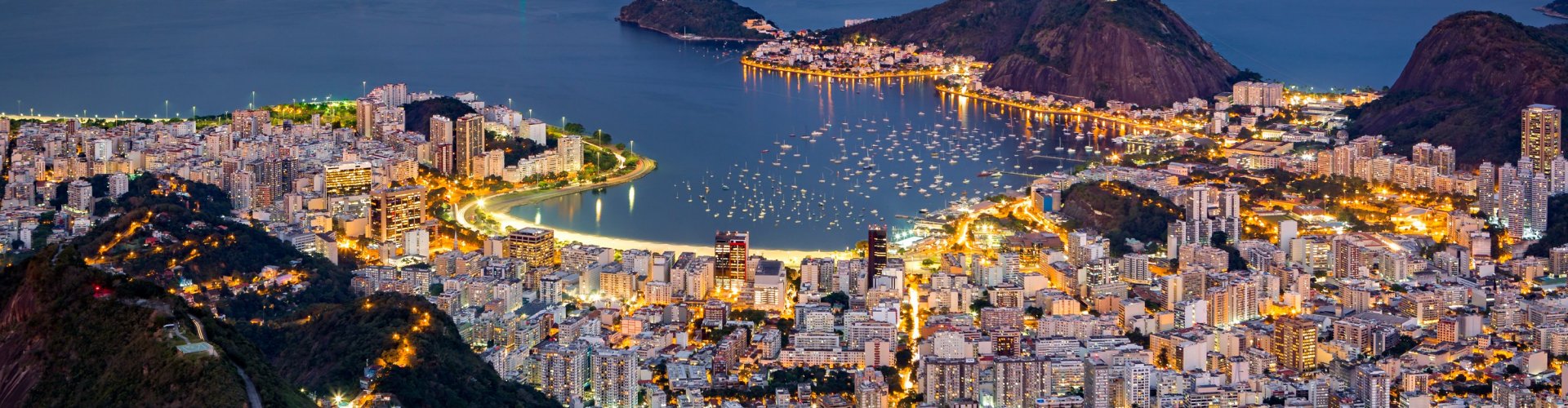 Skyline of Rio de Janeiro, BR