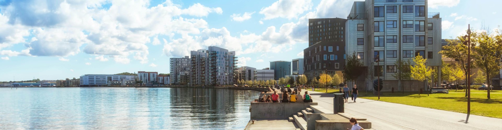 Skyline of Aalborg, DK
