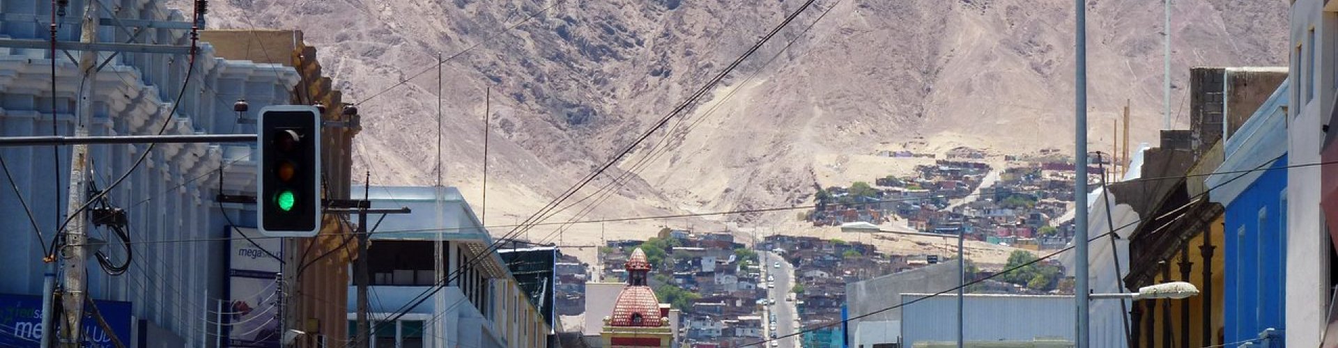 Evening riverside shot of Antofagasta