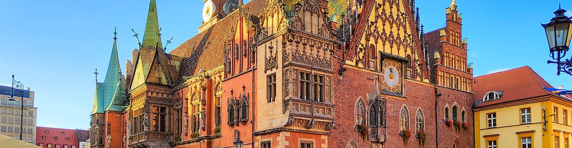 Skyline of Wrocław, PL