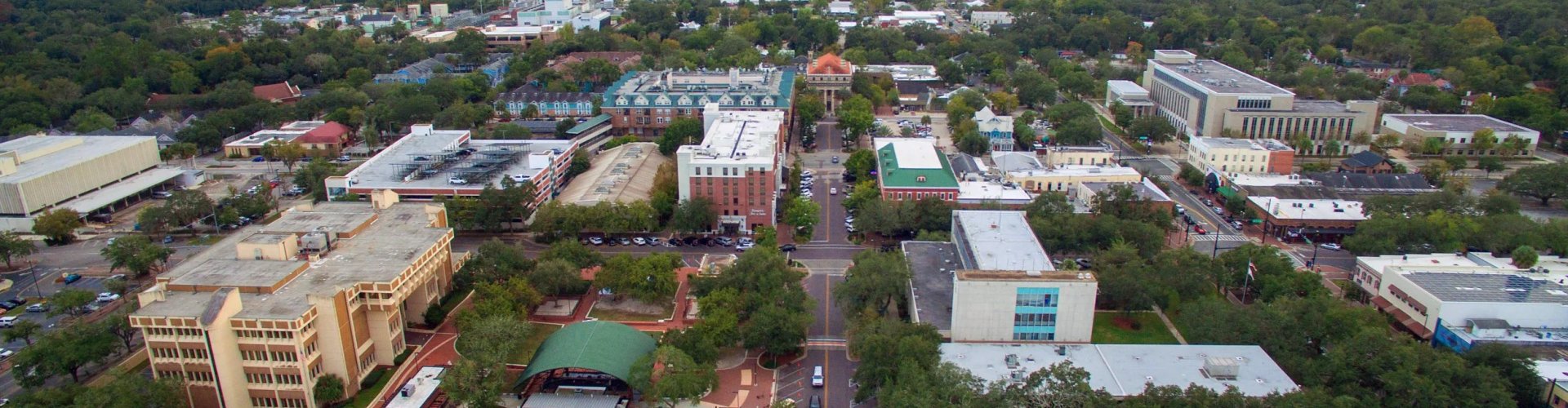 Skyline of Gainesville, FL, US