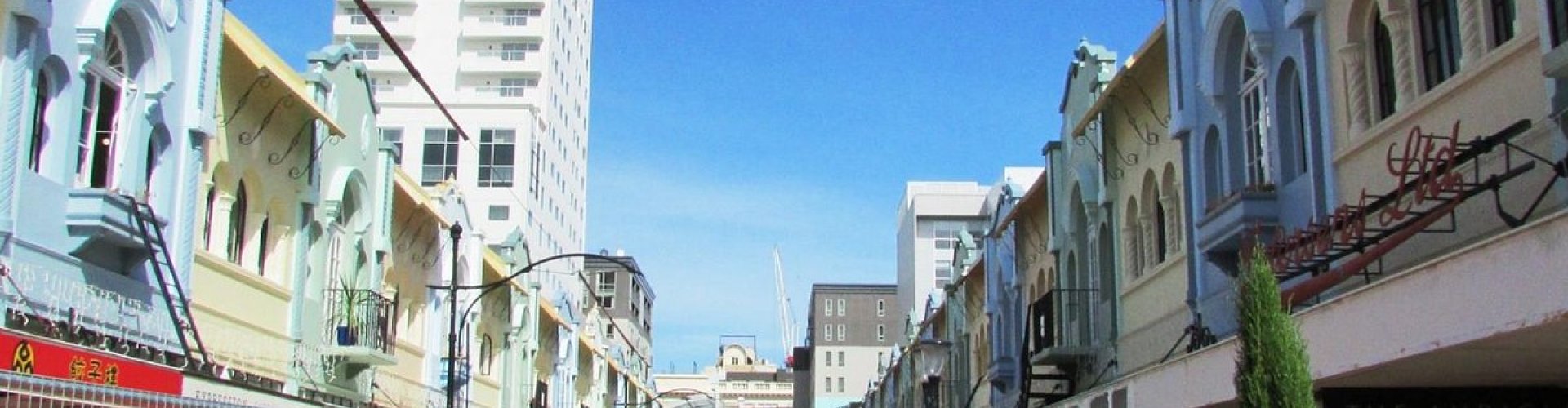 Skyline of Christchurch, NZ