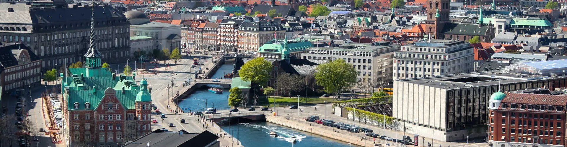 Skyline of Copenhagen, DK