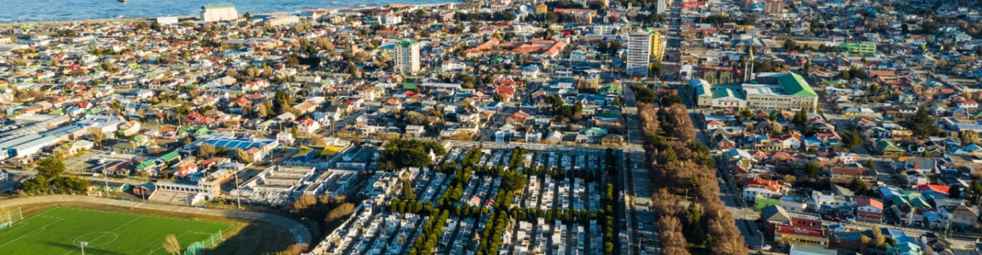 Skyline of Punta Arenas, CL