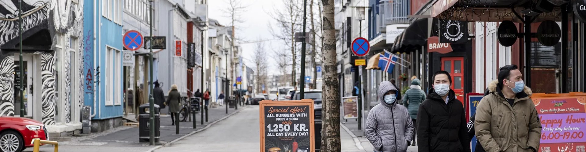 Skyline of Keflavik, IS