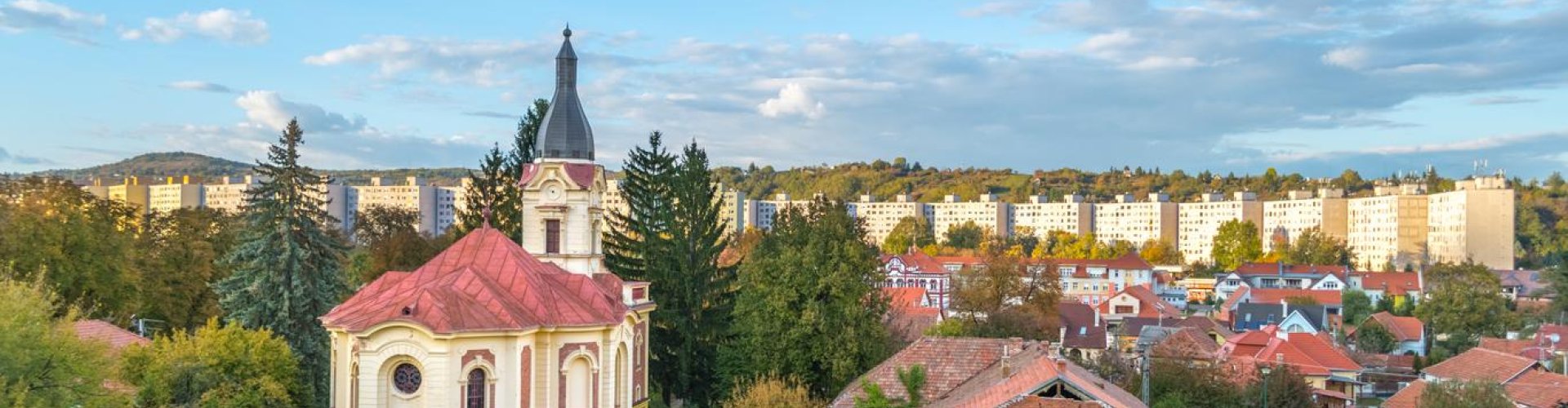 Skyline of Miskolc, HU