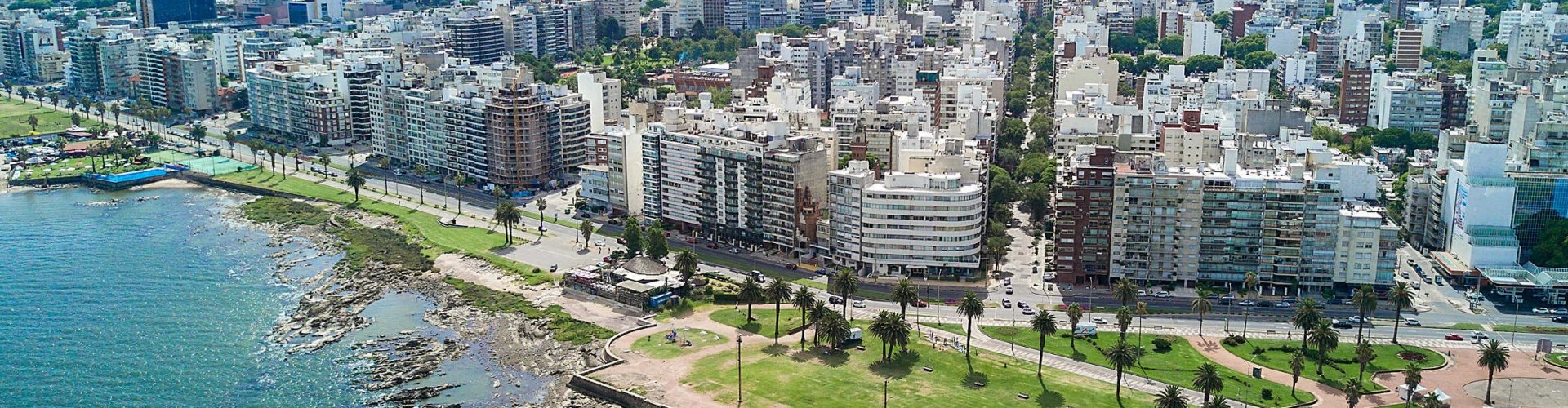 Skyline of Montevideo, UY
