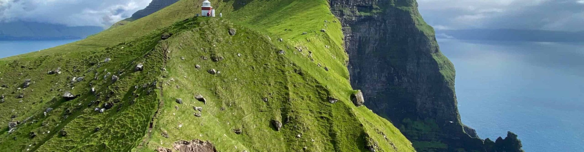 Skyline of Faroe Islands, DK