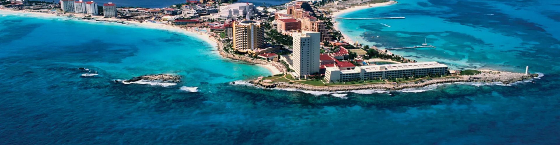Evening riverside view in Cancún