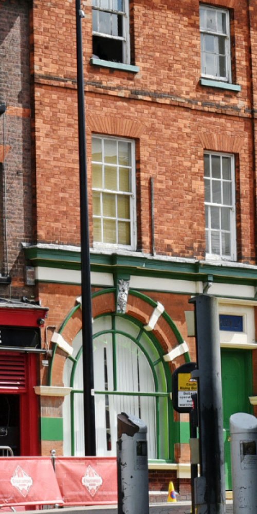 Luton city transport and streetscape