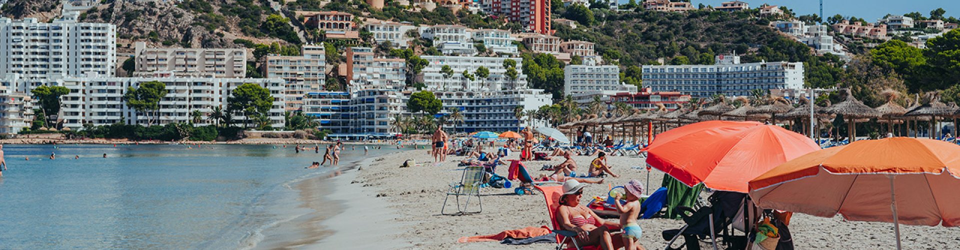 Skyline of Santa Ponsa, ES