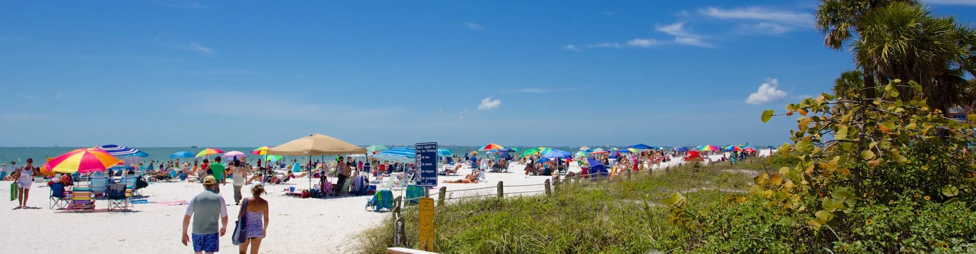 Skyline of Fort Myers, FL, US