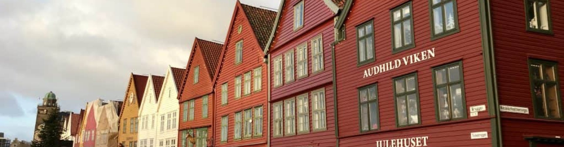 Skyline of Bergen, NO