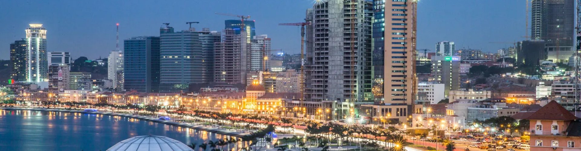 Evening riverside shot in Luanda, AO