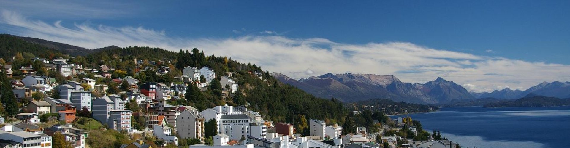Skyline of Bariloche, AR
