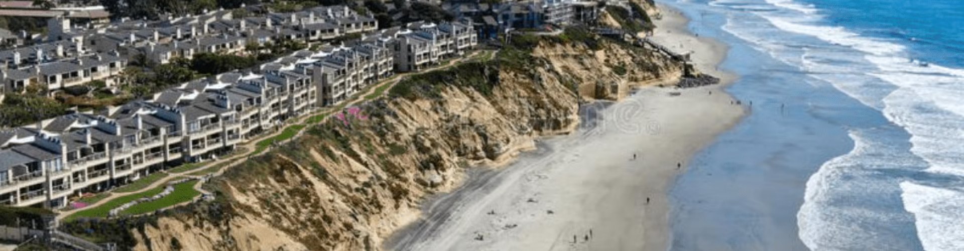 Skyline of Solana Beach, CA, US