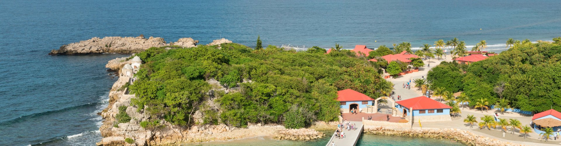 Evening riverside view of Cap Haitien
