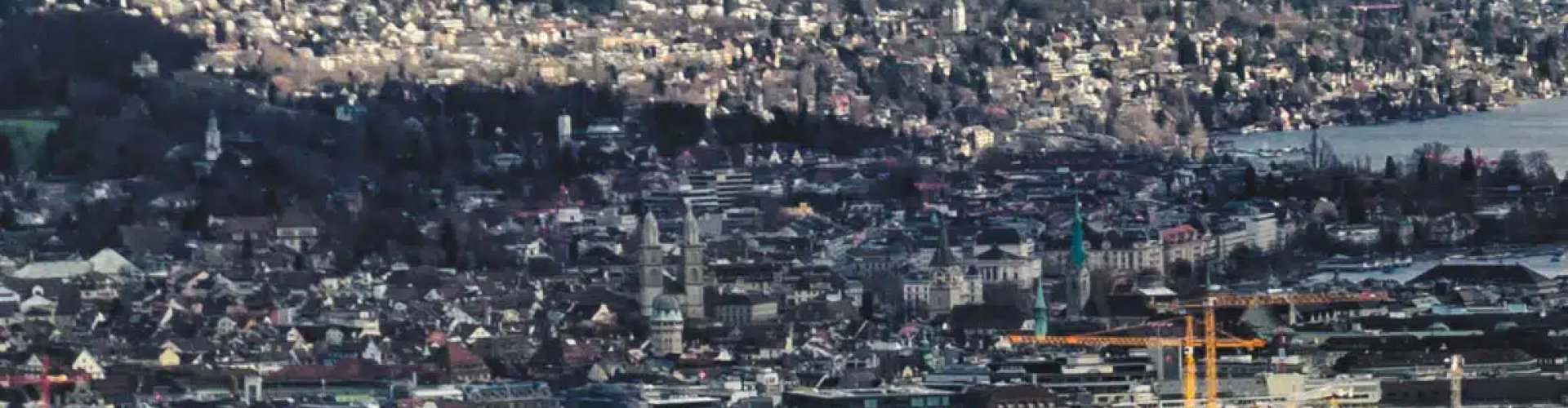 Skyline of Zürich, CH