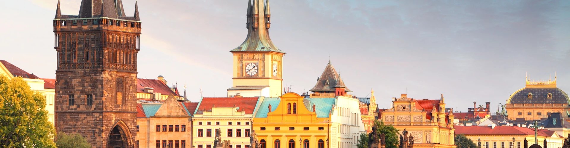 Skyline of Prague, CZ