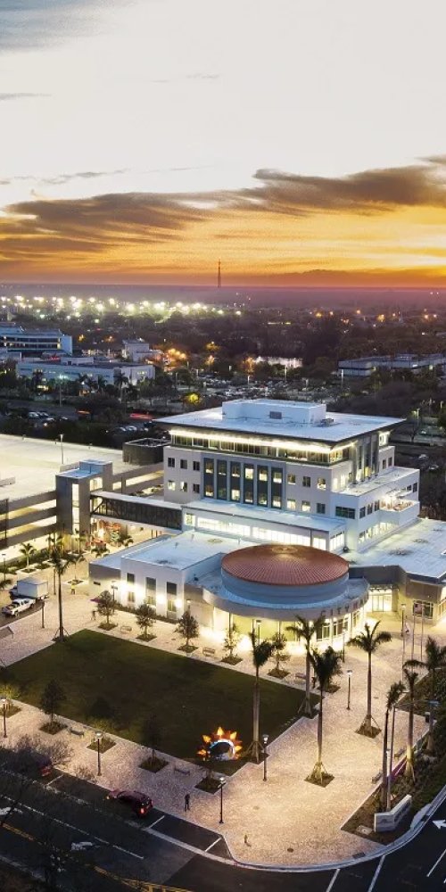 Bicycles parked in Coral Springs, FL, US