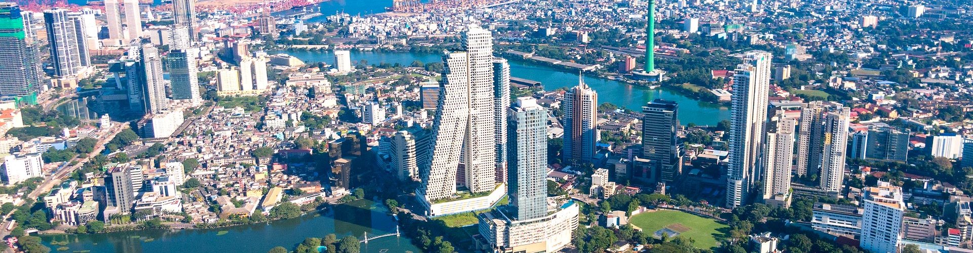 Skyline of Colombo, LK